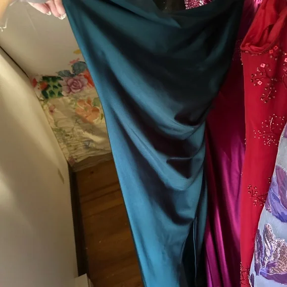 Urban Outfitters Teal Maxi Dress - Picture 1 of 2